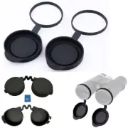 A&R Front & Rear Lens Cap Cover For Nikon Egret II 8x40 Binoculars objective ++