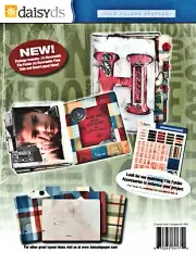 DaisyD's KID'S PRIMARY FILE FOLDER KEEPER KIT scrapbooking FOLDER + 4 PGS w/TABS