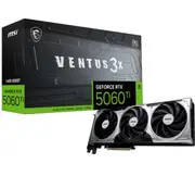 MSI nVidia GeForce RTX 5060 Ti 16G VENTUS 3X OC, PCI Express Gen 5 x 16,. Boost: 2602 MHz, CUDA 4608 Units, 16GB GDDR7, HDMI x 1