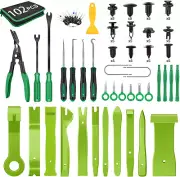 102Pcs Trim Removal Tool, Auto Push Pin Nylon Bumper Retainer Clip Set Fastener