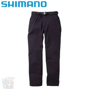 《SHIMANO》21年款 RA-01PU 黑色防潑水釣魚褲 中壢鴻海釣具館