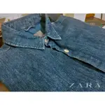 【ZARA】2022 西班牙知名品牌 中性牛仔丹寧外套 單寧風格 潮流指標 百搭萬年不敗款 S