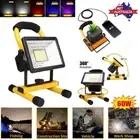 Portable LED Rechargeable Camping Light Outdoor Dimmable Work Torch Flood Lamp
