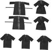 [Parliky] 10pcs Disposable Robes Beauty Salon Spa Robes Shower Wrap Spa Accessories Disposable Bath Skirt One Size