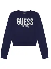 GUESS Black Long Sleeve Jumper Size: 10, Viscose Rayon