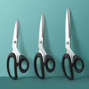 Stainless Steel Tailor Scissors Anti Slip Shears Sewing Scissors Household