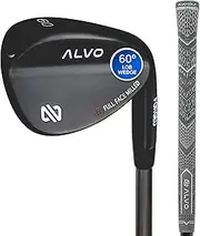 [Alvo Golf] Stealth Black - Individual Wedges Golf Wedges 60 Degree - Wedge Mens Golf - Gap Wedge, Sand Wedge, lob Wedge Golf Club for Men - Premium Grip, Pitching Wedge for Men Right Hand