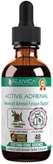 Active Adrenal - Advanced Adrenal Fatigue Supplement - All-Natural Liquid Formula for 2X Absorption - Ashwagandha, B-Vitamins, Magnesium and More
