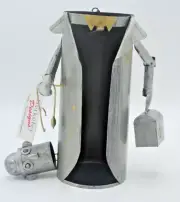 Decor Metal Doctor Wine Bottle Holder/Caddy Metal Art