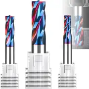 Hrc63 Endmill Carbide Tungsten 4 Flute End Mill CNC Router Bit Cutter Metal nACo
