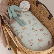 Snuggle Hunny Kittens Organic Bassinet Sheet / Change Pad Cover
