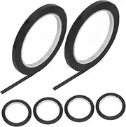 HOODANCOS 6rolls Whiteboard Marking Tape High Adhesion Positioning Tape for Organizing and Labeling Rolls for Crafts and Grid Marking