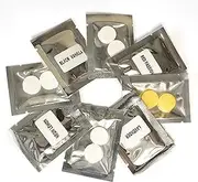 8 Pack Car Air Vent Clip Freshener Refills Solid Fragrance Replacement Pads with 8 Sample scents (2 pcs per pack, 16 count)