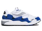 Saucony Grid Shadow 2 S70772-1 White Blue Men's NEW IN BOX