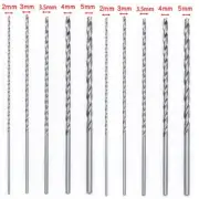 10Pcs Long Reach HSS Drill Bit Set Perfect For DIY And Industrial Applications