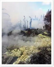 Fissure 14 Incandescence Kilauea Volcano 2018 Silver Halide Photo