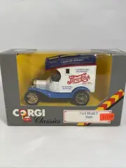 CORGI CLASSIC Pepsi Cola Ford Model T Van With Roof rack 865/4 1986
