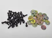 16 pair VTG Zims Brown Koala Bear Eyes 4mm Plastic Safety Amigurumi Craft Doll