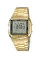 Casio Men's Data bank DB-360G-9A Gold tone Digital Watch