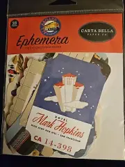 Echo Park ~ Travel~ Die Cuts Ephemera 33-pc Pack