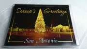 Alamo & Christmas Tree San Antonio Texas Season's Greetings Cards