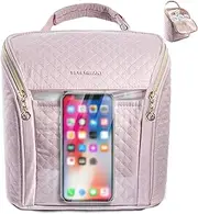 SFYBYHEART Breastmilk Cooler Travel Bag for 3 Baby Bottles - Insulated Bottle Bag for Daycare - Breastmilk Storage Bag