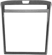 ATATNK Car Carbon Fiber ABS Navigation Frame Decoration Cover Trim Stickers Compatible for Hyundai Tucson L Nx4 2021 2022