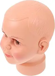 LIFKOME Mannequin Head for Hats Display Head Model Realistic Mannequin with Safe Material for Hat Shops and Stores
