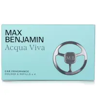 在飛比找ETMall東森購物網優惠-Max Benjamin 汽車香薰禮盒裝 - Acqua V