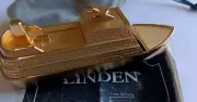 Linden VINTAGE Miniature CLOCK COLLECTION CRUISE SHIP BOAT DESK CLOCK NOS