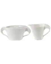 Villeroy & Boch New Wave Sugar & Creamer Set