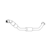 Redback Left Underfloor Catalytic Converter for Holden Commodore VZ 3.6L 04-06