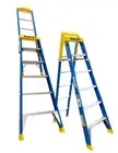 Bailey Ladder Dual Purpose 1.79-3.13m Fibreglass 150KG PUNCHLOCK FS13985