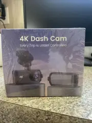 4k dash camera, Front And Rear Camera With Wifi, Brand New Sealed (HH)