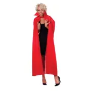 12 Red Cape 56 Stand-Up Collar Long DEVIL Vampire SUPERHERO COSTUME CAPE Dozen