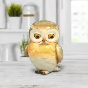 5"H Owl Look Down Figurine Ornament Home Decor Unique Gift