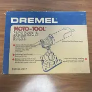 DREMEL 2217 MOTO-TOOL HOLDER AND BASE 1980 NIB NEVER USED