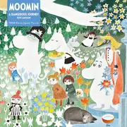 Adult Sustainable Jigsaw Puzzle Moomin A Dangerous Journey Paperback Book