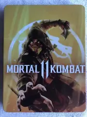 MORTAL KOMBAT 11 PS4 Steelbook Case (no Game) New