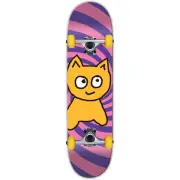 Meow Skateboard Complete Big Cat Spiral 7.5" Mini