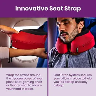 [4美國直購] Cabeau Evolution S3 旅行頸枕 記憶泡棉枕頸部支撐 Travel Neck Pillow