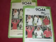1979 SIMPLICITY #9044 - LADIES ( 5 STYLE ) SAILOR STYLE TOP PATTERN 6-16 FF