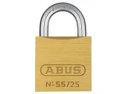 ABUS Mechanical 55/25mm Brass Padlock Keyed Alike 5251 ABUKA02860