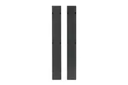 APC by Schneider Electric AR7581A Cable Organizer - Black - 2 Each Pack - TAA Compliant - Cover - 42U Rack Height