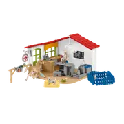 Schleich - Veterinarian Practice With Pets Animal Playset