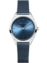 Bering 17031-307 Blue Stainless Steel Womens Watch