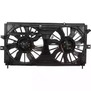 Dual Fan Radiator Cooling Fan Assembly Fits 2000-03 Chevrolet Impala Monte Carlo