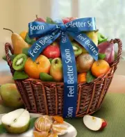 Premier Fruit Get Well Gift Basket-Sweet Fresh Rejuvenating Assortment Present