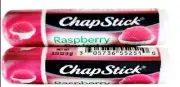 2 PACK CHAPSTICK Lip Moisturizer Raspberry Sorbet Flavor Chapped LIPS Balm .15oz