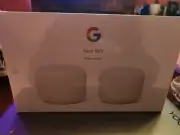Google Nest Wifi Router and Point - Snow/Mist